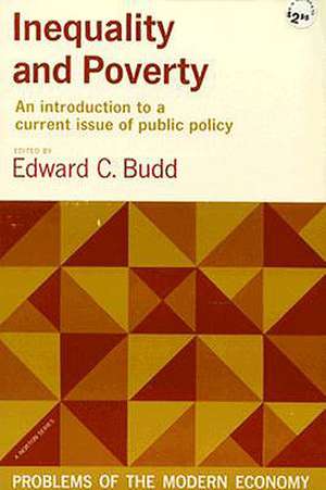 Inequality and Poverty de Edward C. Budd