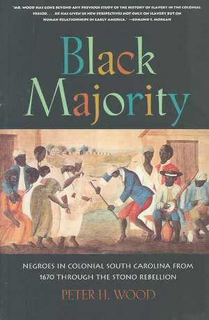Black Majority de Peter H. Wood