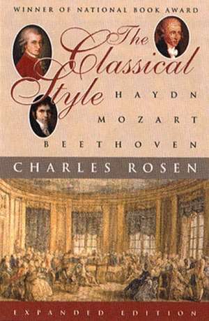 Classical Style de Charles Rosen
