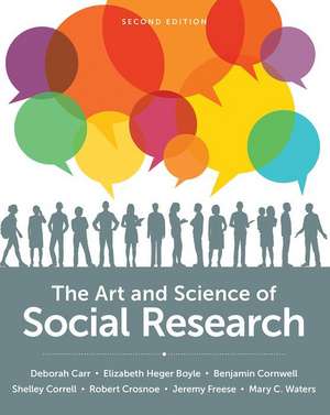 The Art and Science of Social Research de Deborah Carr