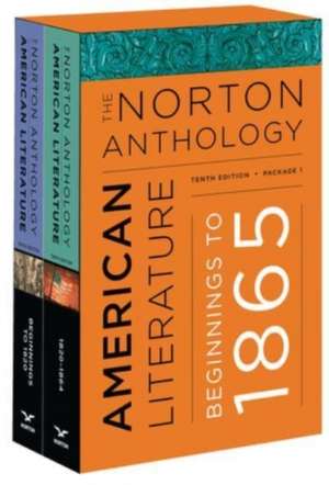 The Norton Anthology of American Literature, ISE – International Student Edition, Tenth Edition, Package 1 de Robert S. Levine