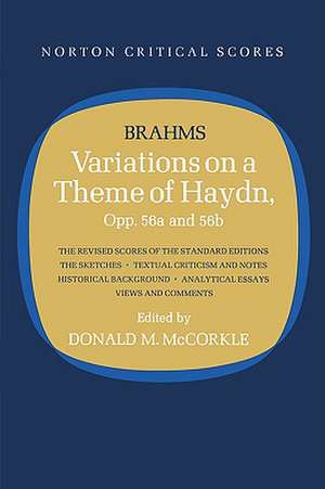 Variations on a Theme of Haydn de Johannes Brahms