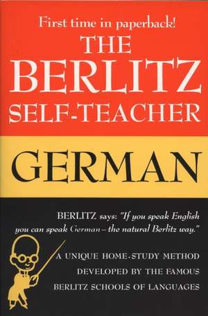 Berlitz Self-Teacher: German de Berlitz