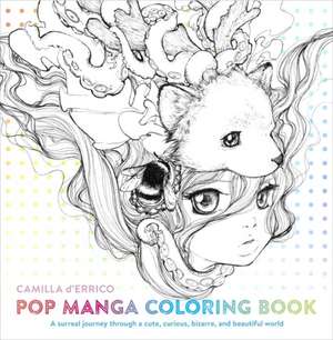 Pop Manga Coloring Book de C D′errico