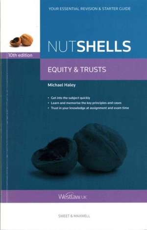 Nutshells Equity & Trusts de Michael Haley