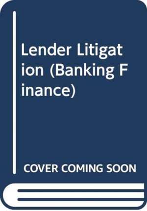 Lender Litigation