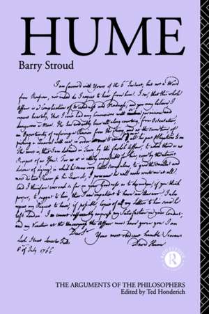 Hume-Arg Philosophers de Barry Stroud