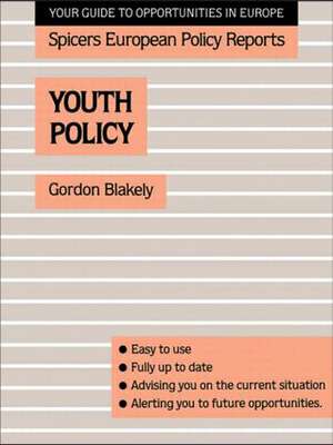 Youth Policy de Gordon Blakely