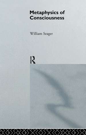 Metaphysics of Consciousness de William Seager