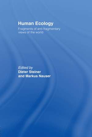 Human Ecology de Markus Nauser