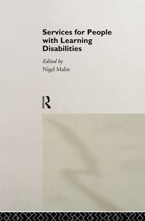 Services for People with Learning Disabilities de Nigel Malin