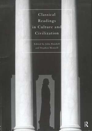 Classical Readings on Culture and Civilization de Stephen Mennell