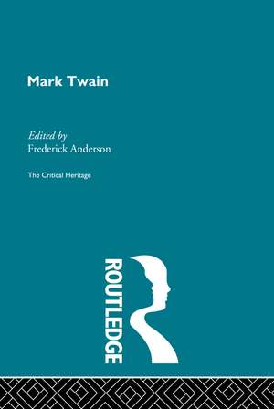 Mark Twain de Frederick Anderson