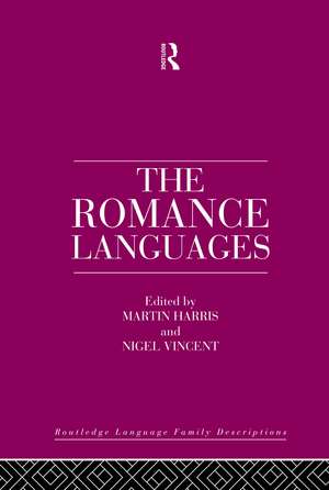 The Romance Languages de Martin Harris