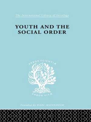 Youth & Social Order Ils 149 de Frank Musgrove