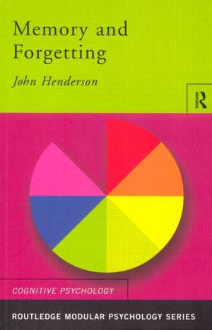 Memory and Forgetting de John Henderson