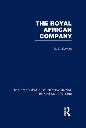 Royal African Company V5 de K. G. Davies