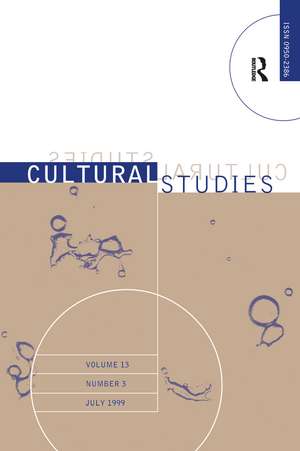 Cultural Studies V13 Issue 3 de Lawrence Grossberg