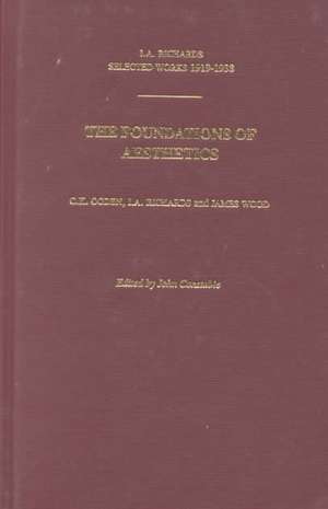 Foundations Aesthetics V 1 de John Constable