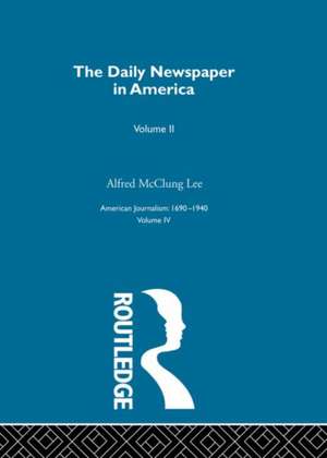 Daily Newspaper America Pt2 de Alfred McClung Lee