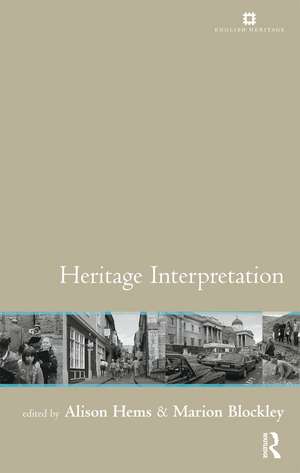 Heritage Interpretation de Marion Blockley