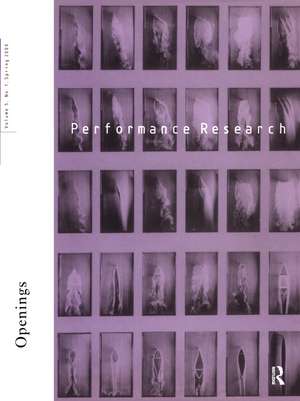 Performance Research V5 Issu 1 de Ric Allsopp