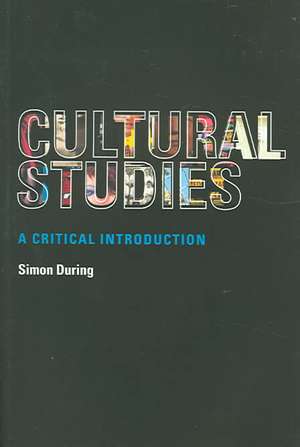 Cultural Studies: A Critical Introduction de Simon During