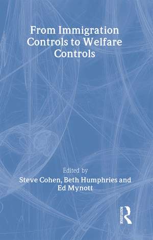 From Immigration Controls to Welfare Controls de Steve Cohen