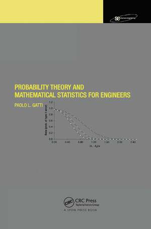 Probability Theory and Mathematical Statistics for Engineers de Paolo L. Gatti