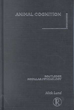 Animal Cognition de Nick Lund