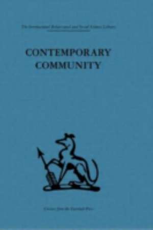 Contemporary Community: Sociological illusion or reality? de Jacqueline Scherer