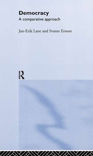 Democracy: A Comparative Approach de Svante Ersson