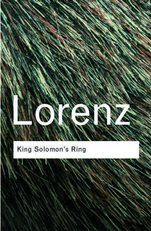 King Solomon's Ring de Konrad Lorenz