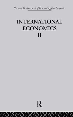 B: International Economics II de Robert J. Hodrick