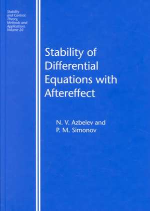 Stability of Differential Equations with Aftereffect de N.V. Azbelev