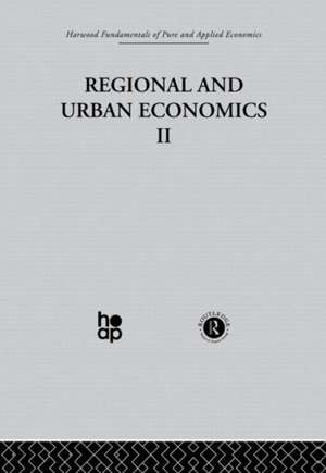 R: Regional and Urban Economics II de Alex Anas