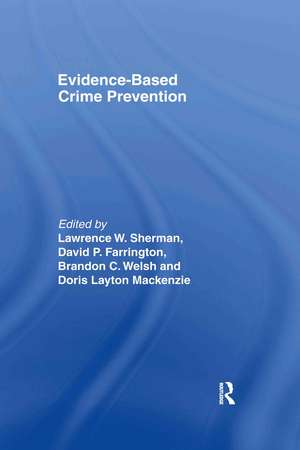 Evidence-Based Crime Prevention de David Farrington