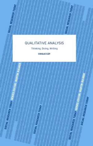 Qualitative Analysis de Douglas Ezzy