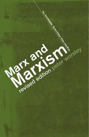 Marx and Marxism de Peter Worsley