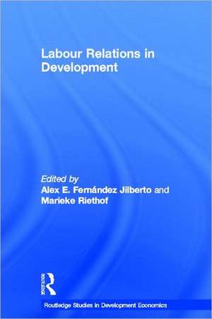 Labour Relations in Development de Alex Fernández Jilberto