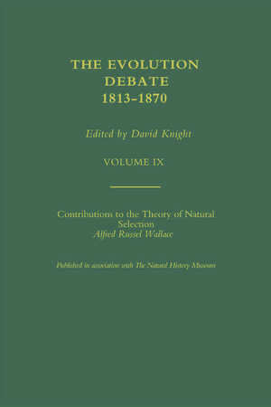 The Evolution Debate, 1813-1870 de David Knight