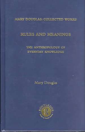 Rules and Meanings de Mary Douglas