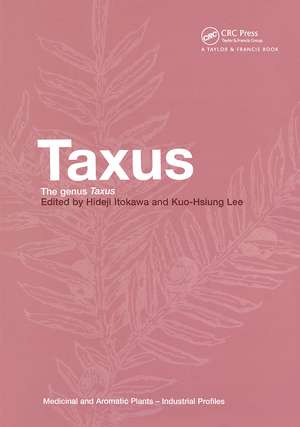 Taxus: The Genus Taxus de Hideji Itokawa