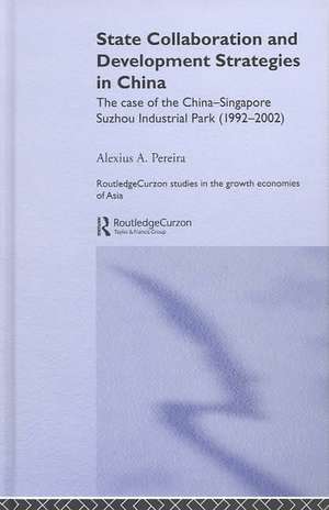 State Collaboration and Development Strategies in China de Alexius Pereira