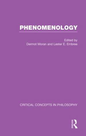 Phenomenology:Crit Con In Phil de Dermot Moran