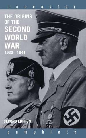 The Origins of the Second World War 1933-1941 de Ruth Henig