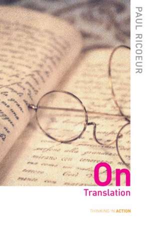 On Translation de Paul Ricoeur