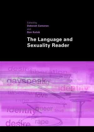 The Language and Sexuality Reader de Deborah Cameron