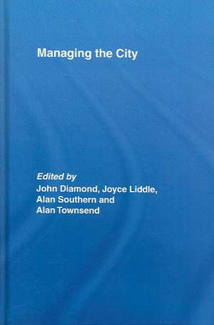 Managing the City de John Diamond