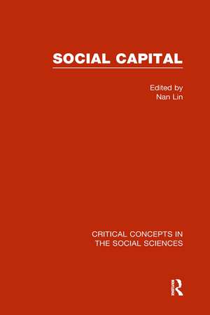 Social Capital de Nan Lin